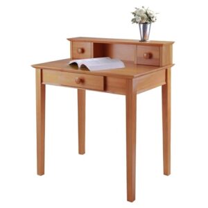 Winsome Wood Studio Home Office, Honey