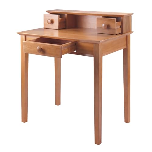 Winsome Wood Studio Home Office, Honey