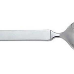 Alessi "Dry" 5-3/4-Inch Tea Spoon with Satin Handle, Set of 6