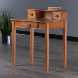 Winsome Wood Studio Home Office, Honey