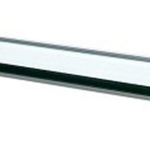 LTL Home Products Wallscapes Glacier Floating Glass Wall Shelf Kit, 8"X36", Clear