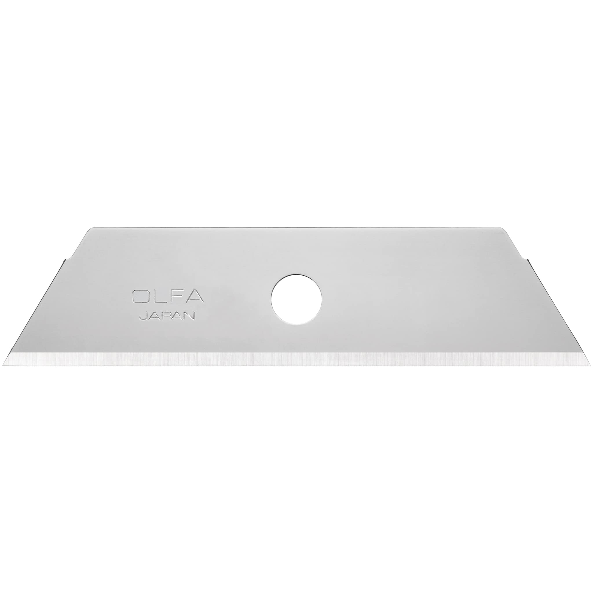 OLFA Dual Edge Safety Knife Blades, 50 Blades (SKB-2/50B) - Trapezoid Shaped Dual-Side Carbon Steel Utility Knife & Safety Cutter Replacement Blades, Fits OLFA SK-4, SK-9, & UTC-1 Knives