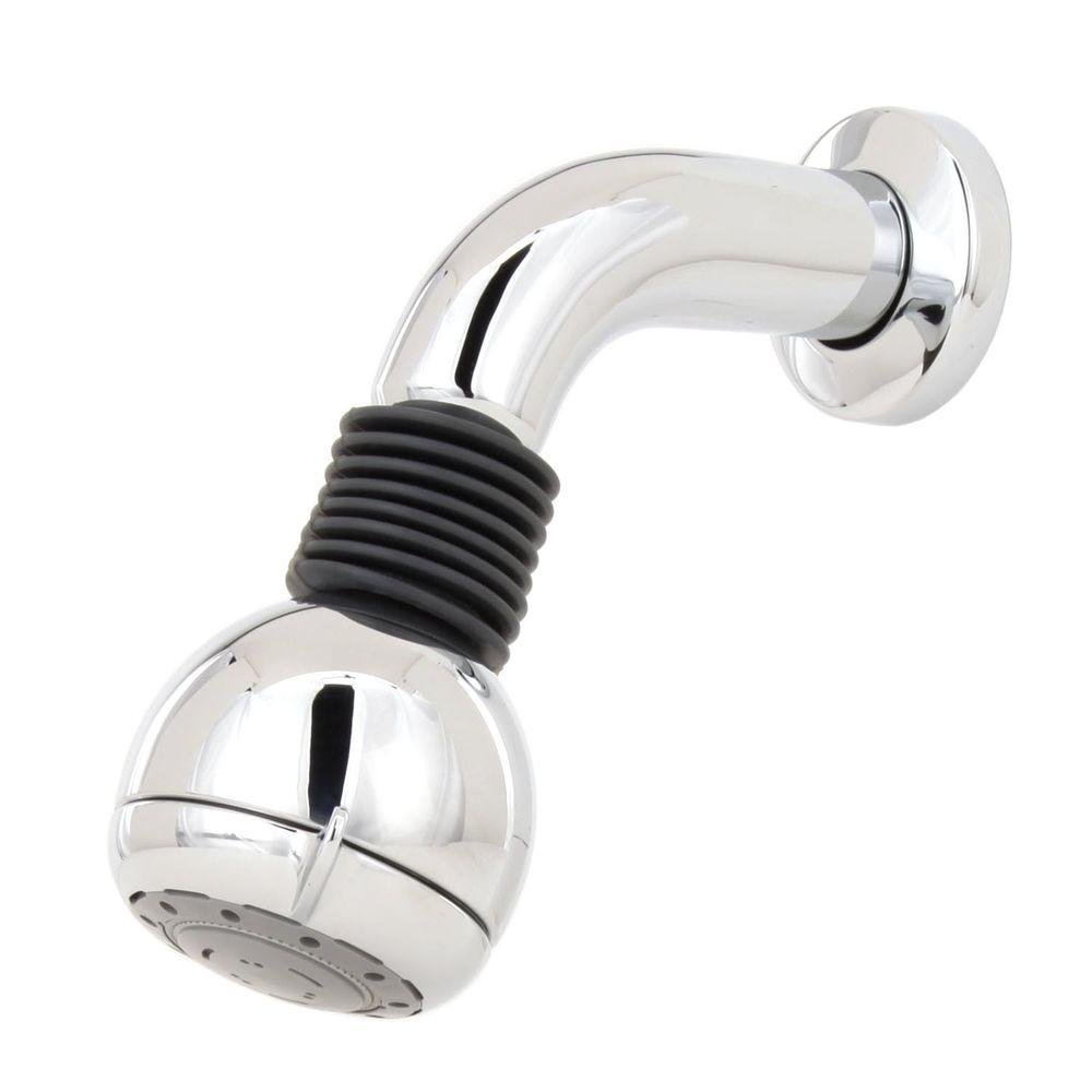 La Toscana 50CR753 Shower Head with Arm and Flange, Chrome