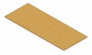 particle board decking, 60 in. w, gray pb-6024-3