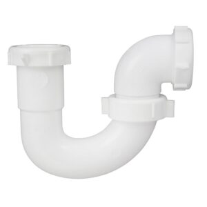 plumb pak pp20960 plumpak s-trap, 1-1/2 in, plastic, no size, white