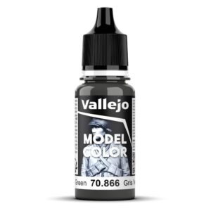 Vallejo Grey Green Model Color Paint, 17ml