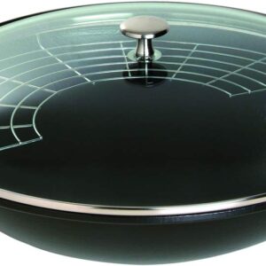 Staub USA FBA_1313923 Woks, 37 cm, Matte Black