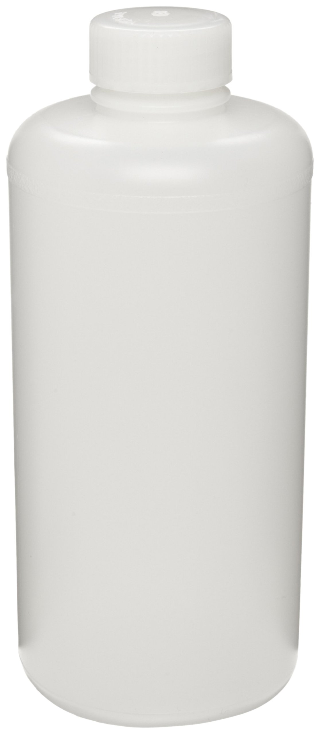 SP Bel-Art Precisionware Narrow-Mouth 1000ml (32oz) High-Density Polyethylene Bottles; Polypropylene Cap, 38mm Closure (Pack of 6) (F10620-0008),White