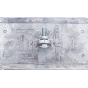 MARSHALLTOWN Zinc Double End Walking Groover, 8 x 4-3/8 Inch Blade Creates 1 Inch Grooves, Concrete Tools, Double End Blade Allows for Use in Both Directions, Eliminates Bending, 836