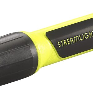 Streamlight 68602 4AA ProPolymer Lux Div 1 Flashlight with White LED, Yellow - 100 Lumens