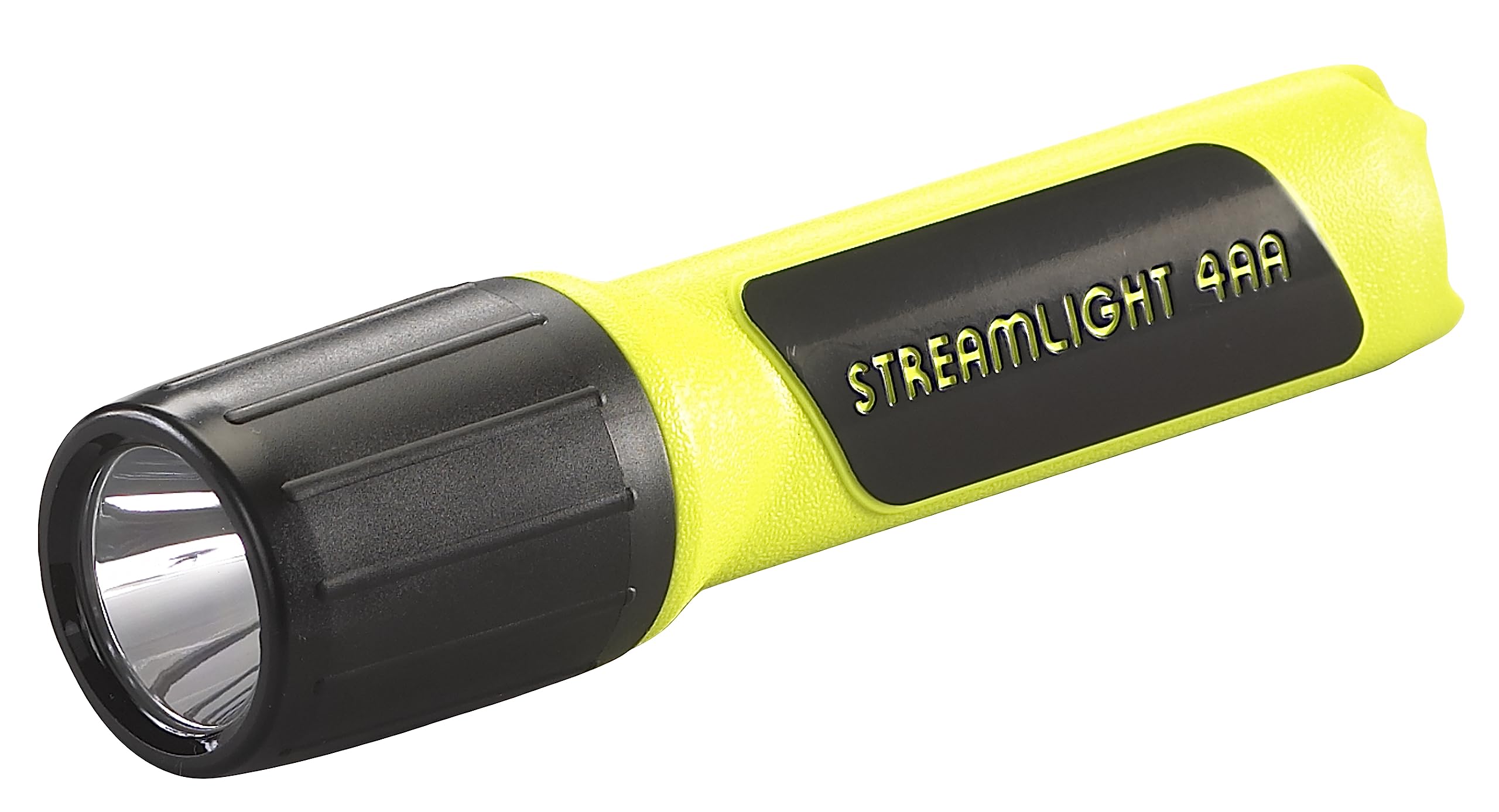 Streamlight 68602 4AA ProPolymer Lux Div 1 Flashlight with White LED, Yellow - 100 Lumens