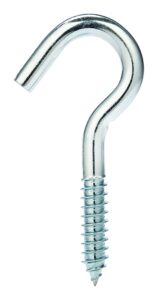 hampton small zinc-plated silver steel 4.25 in. l clothesline hook 300 lb. 3 pk