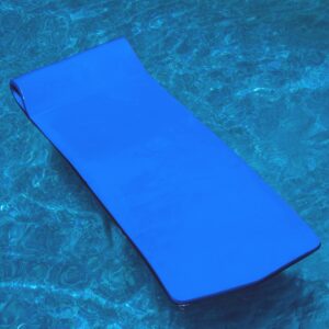 SWIMLINE ORIGINAL Foam Pool Float For Adults | Sofskin Floating Pool Mattress | Sun Tanning Float | Blue | 1.25" Thick Foam | Foam Pool Float | No Inflating Needed | Pool Mat Adult | Pool Floatie