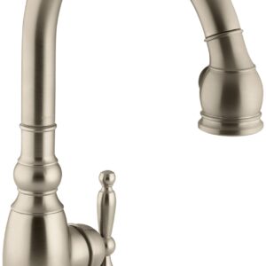 KOHLER K-690-BV Vinnata Kitchen Sink Faucet, Vibrant Brushed Bronze