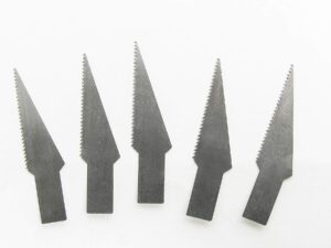 micro saw hobby knife blades (#33), tube of 5