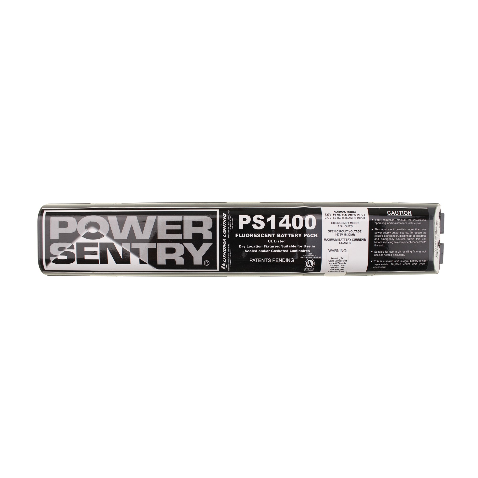 Lithonia P.s Emergency Fluorescent Battery Pack Ps1400