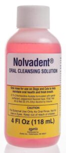 nolvadent oral cleansing solution (4 oz)