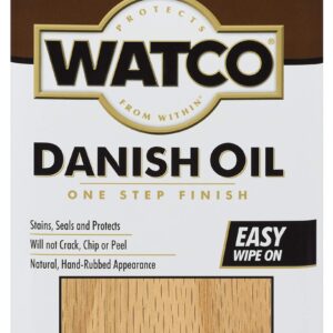 RUST-OLEUM 242217 Watco Gallon Natural Danish Oil Wood Finish