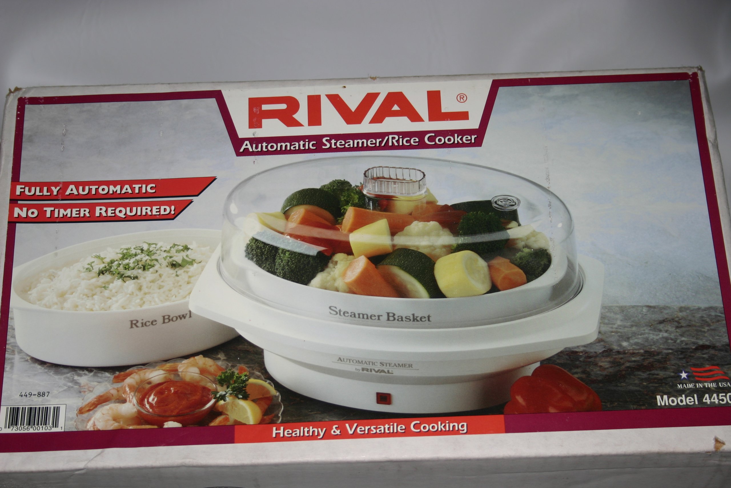 Rival Automatic Steamer/Rice Cooker