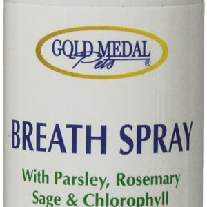 Gold Medal Pets Breath Spray for Dogs and Cats, 4 oz.