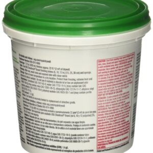 U S GYPSUM 380270072 U S Gypsum 380270 Quart Ready-To-Use Joint Compound, Off-White, 1.75 pt