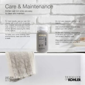 KOHLER K-6585-58 Iron/Tones Self-Rimming