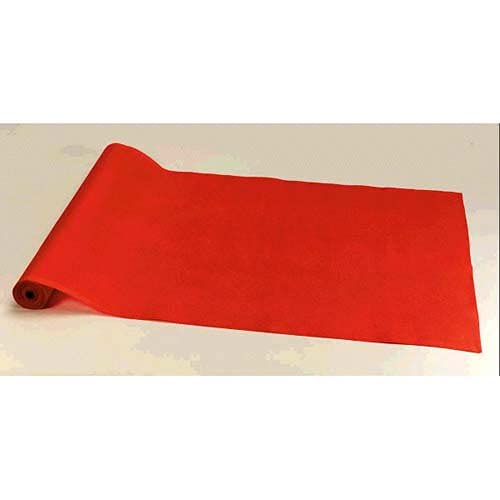 Amscan Stunning Red Fabric Floor Runner Decoration - 15' x 2' (1 Pc) - Perfect for Events, Parties, Celebrations