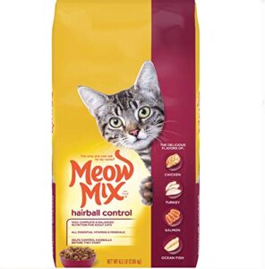 meow mix hairball control formula - 6.3 lb