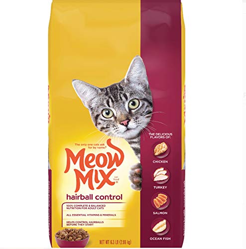 Meow Mix Hairball Control Formula - 6.3 lb