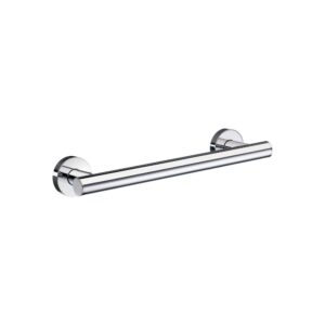 smedbo sme, polished chrome hk325 grab bar, 28.4 x 4.8 x 7.1 cm