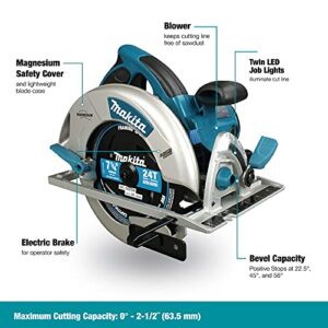 7-1/4"" Magnesium Circular Saw with L.E.D. Lights