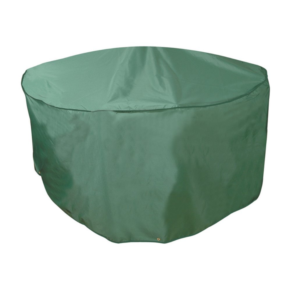 Bosmere Weatherproof Outdoor Round Table & Chairs Cover, 64" Diameter x 33" High, Green