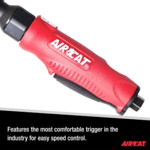 AIRCAT Pneumatic Tools 800: Composite Ratchet 320 RPM, 35 ft-lbs Maximum Torque - 1/4-Inch