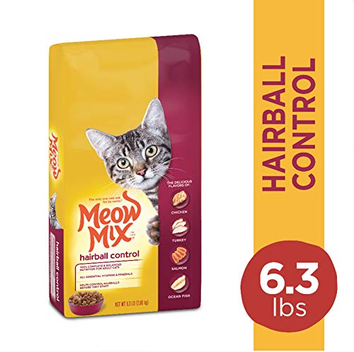 Meow Mix Hairball Control Formula - 6.3 lb