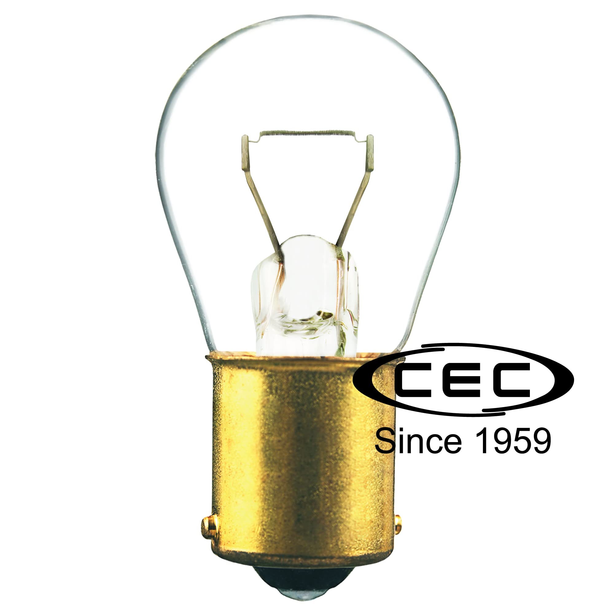 CEC Industries 1141 Single Contact Bayonet 12.8V 18.4W Miniature Bulb (10-Pack)