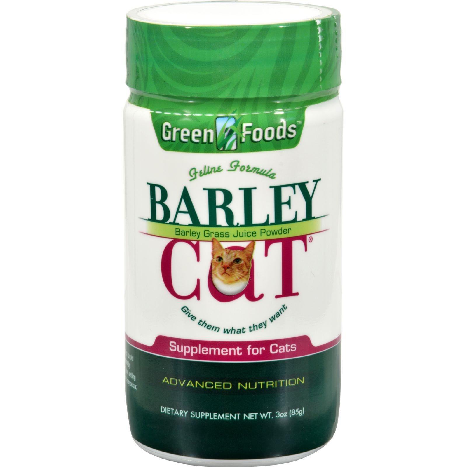 Green Foods Barley Cat, 3 OZ