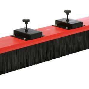 Vestil VSWP-60 Fork Truck Mounted Brush Sweeper, 60" Width, 12" Height, 9" Depth