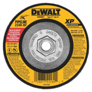 Dewalt 4-1/2 In. X 1/8 In. X 5/8 In. To 11 Xp Grinding Wheel