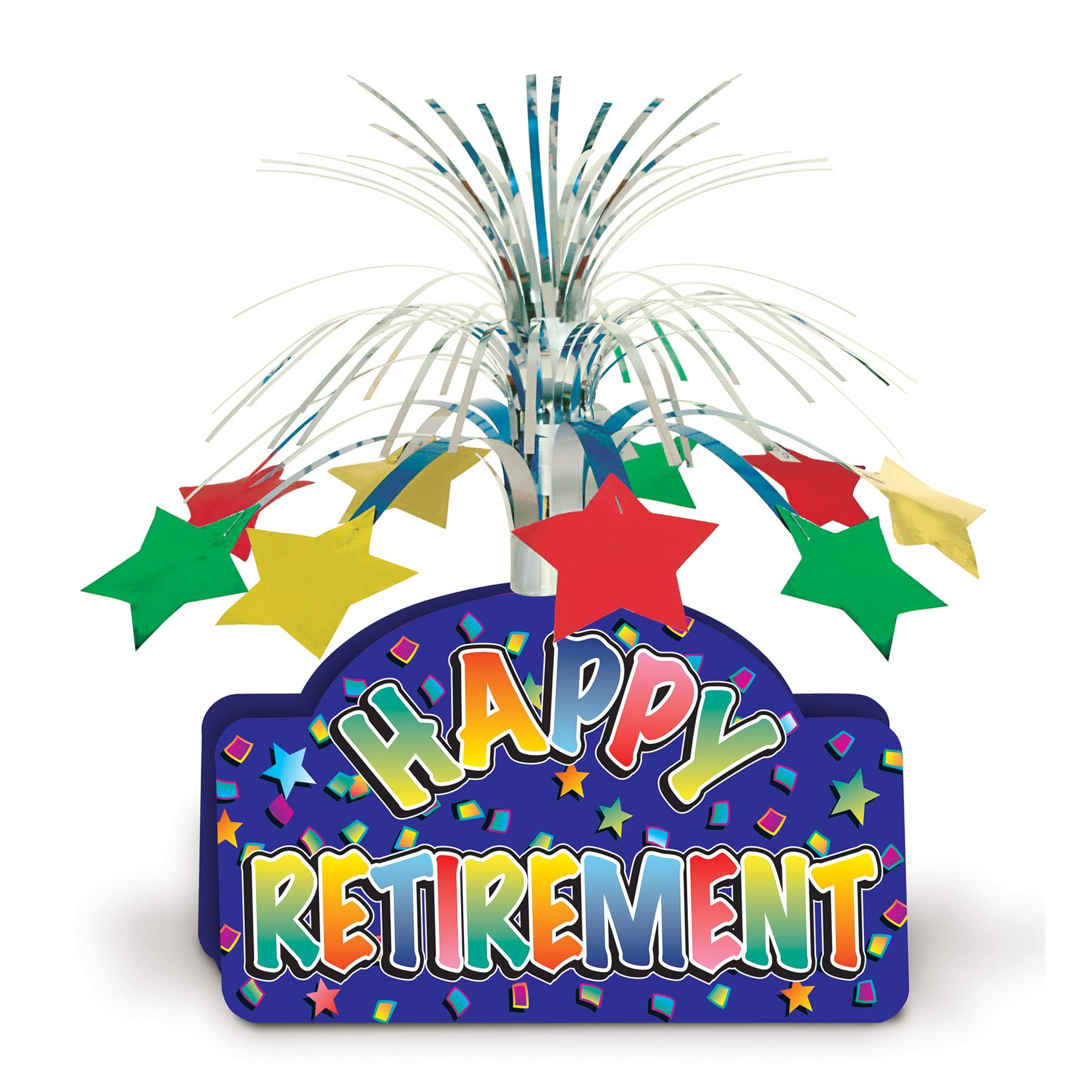 Happy Retirement Centerpiece Party Accessory (1 count) (1/Pkg)