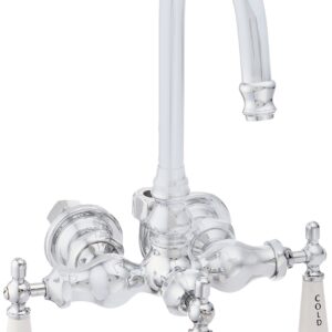 Wall Mount Clawfoot Tub Filler for Acrylic Tub