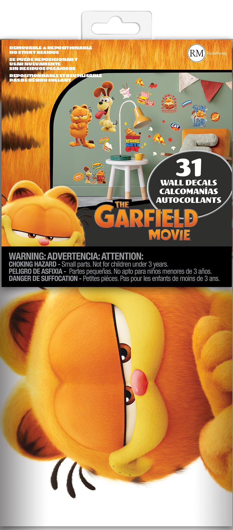 The Garfield Movie Wall Decals, RMK5355SCS