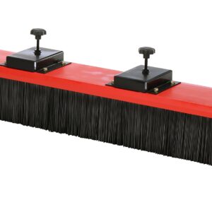 Vestil VSWP-60 Fork Truck Mounted Brush Sweeper, 60" Width, 12" Height, 9" Depth