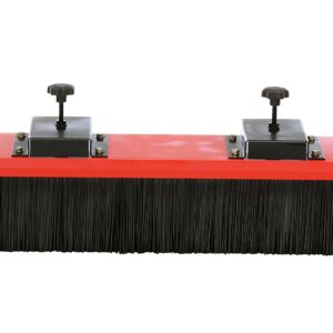 Vestil VSWP-60 Fork Truck Mounted Brush Sweeper, 60" Width, 12" Height, 9" Depth