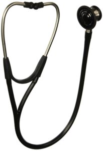 welch allyn 5079-125 harvey elite stethoscope, 28", black