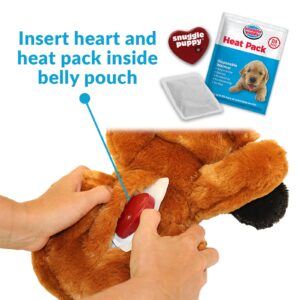 Original Snuggle Puppy Heartbeat Stuffed Dog Toy. Puppy Toy for Anxiety Relief and Behavioral Training in Golden