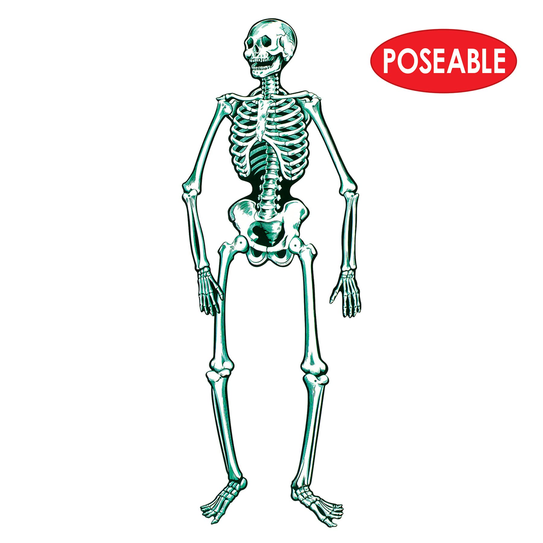 Jointed Skeleton Party Accessory (1 count) (1/Pkg)