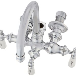 Wall Mount Clawfoot Tub Filler for Acrylic Tub