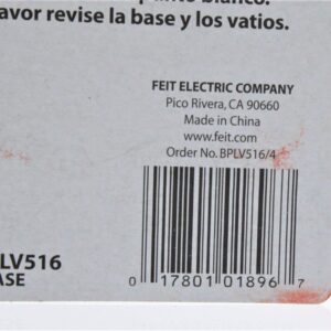 Feit Electric BPLV516/4 4-Watt Incandescent T5 Bulb