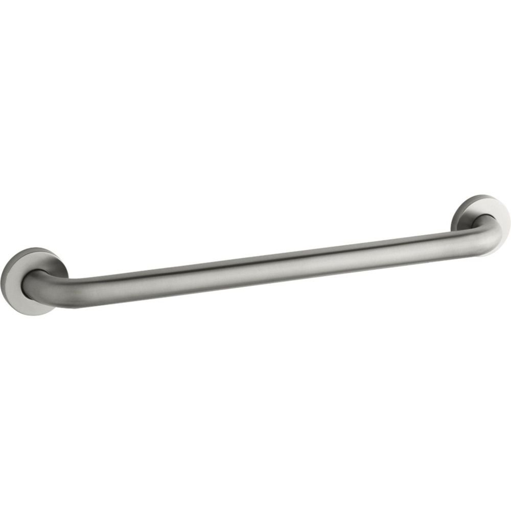 Kohler K-14561-BS Contemporary 18 Inch Bathroom Grab Bar Brushed Stainless Steel