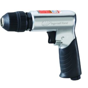 Ingersoll Rand 7811G 3/8" Keyless Chuck Air Drill, 1700 RPM, 0.5 HP, Pistol